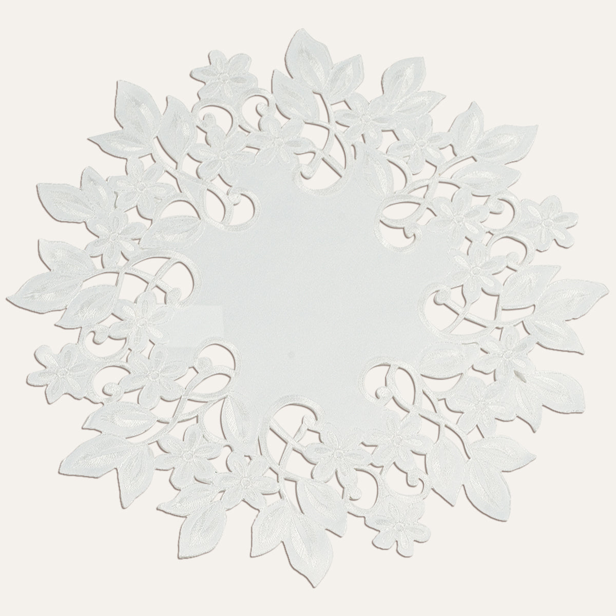 White Table Doilies - Darvin Collection