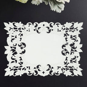 White Table Doilies - Darvin Collection