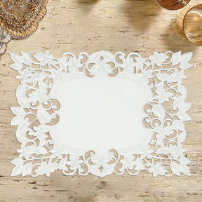 White Table Doilies - Darvin Collection