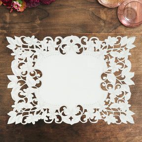 White Table Doilies - Darvin Collection