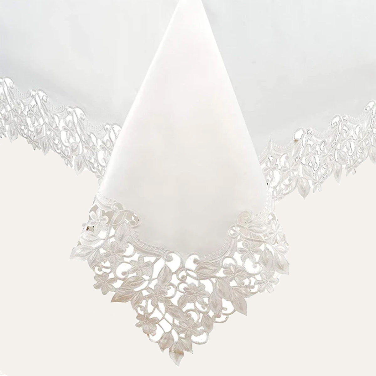 White Table Cover - Darvin Collection