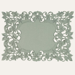 Gray Table Cover - Alvina Collection - Decozen