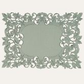 Gray Table Placemats - Alvina Collection - Decozen