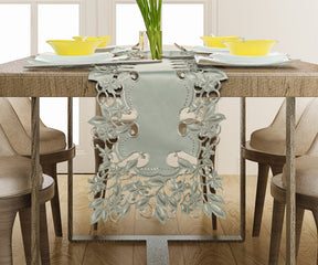 Gray Table Doilies - Alvina Collection - Decozen