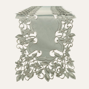 Gray Table Cover - Alvina Collection - Decozen