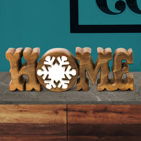 Home Handmade Wooden Sculpture - Decozen