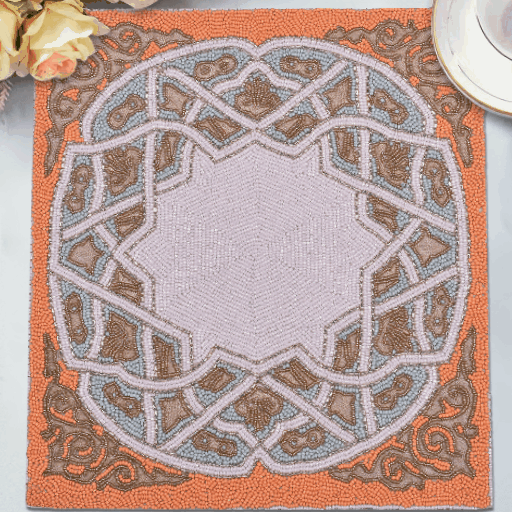 The Edmonia Beaded Placemats
