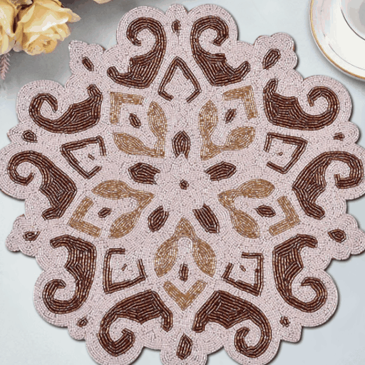 The Arvilla Beaded Placemats