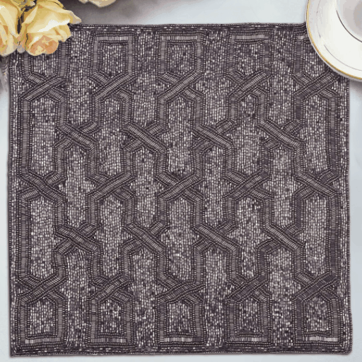 The Creola Beaded Placemats - Set of 2