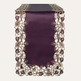 Plum Gold Table Runner - Tarantino Collection - Decozen