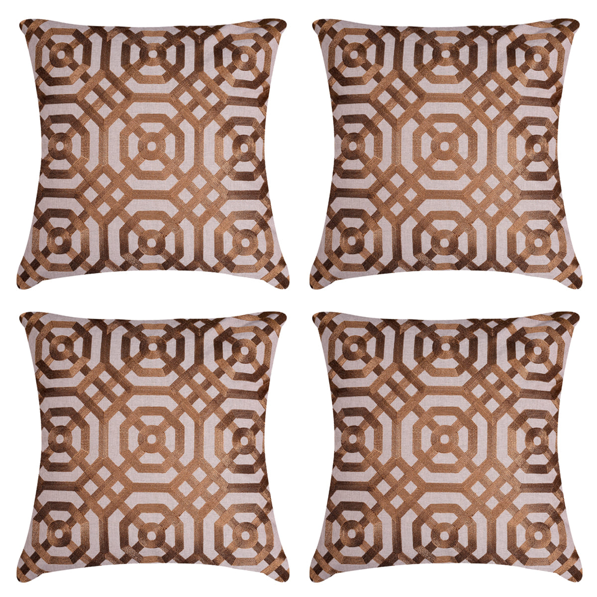 Stylish Embroidered Throw Pillow Covers - Decozen