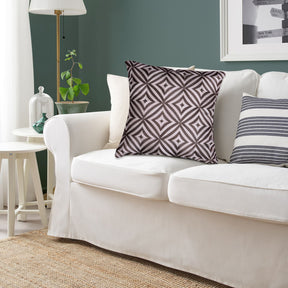 AINA Cushion cover, white, 26x26 - IKEA