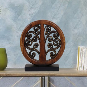 Tree of Life Handmade Wooden Sculpture - Decozen