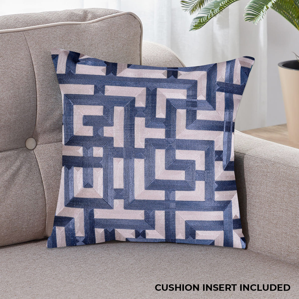 Stylish Embroidered Throw Pillow Covers - Decozen