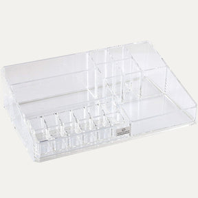 Clear Makeup and Jewelry Organizers - 21 Slots - Decozen