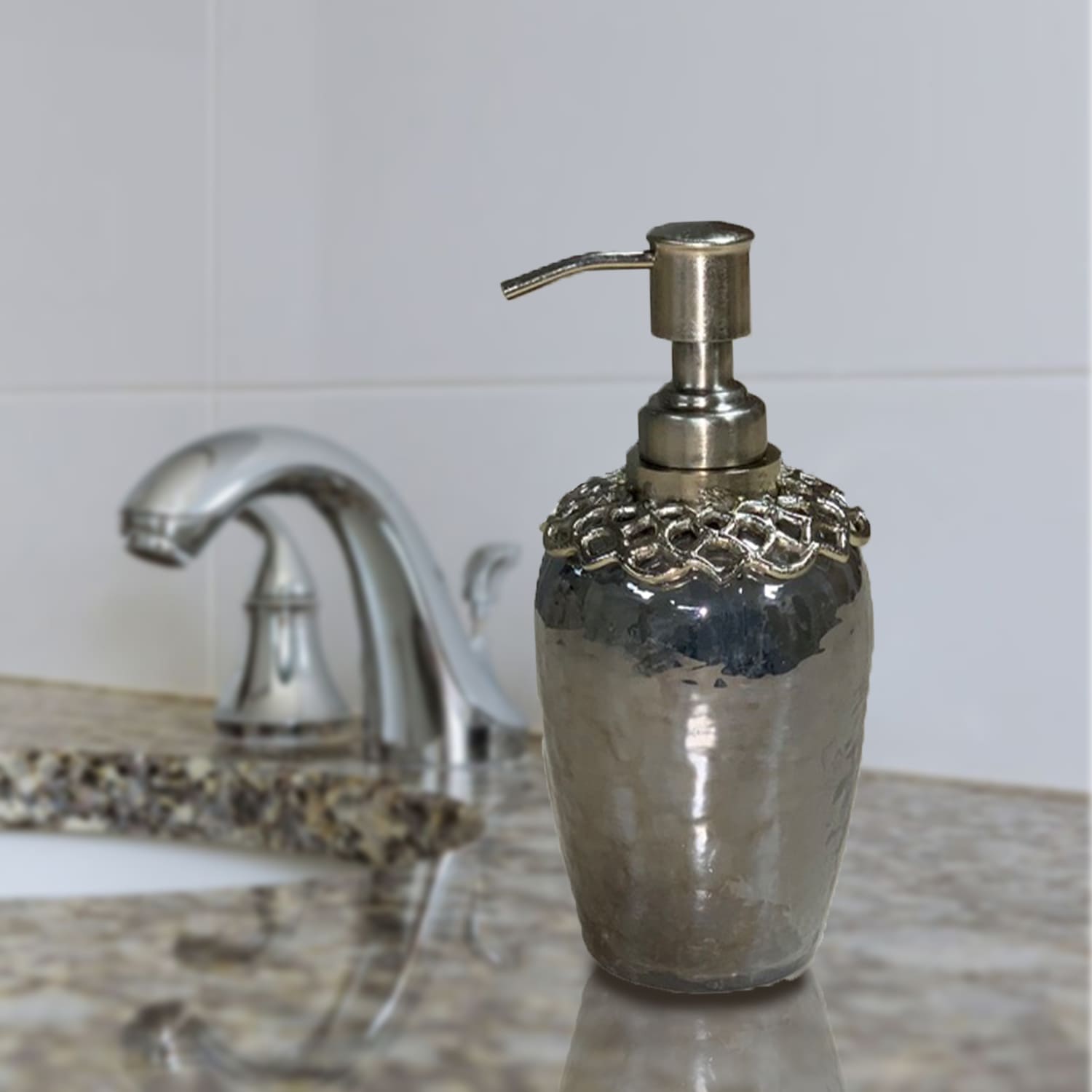 The Arabesque Collection - Liquid Soap Dispenser - Decozen