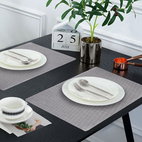 Woven PVC Placemats - Set of 4 and 8 - Decozen