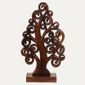 Tree of Life Handmade Wooden Sculpture - Decozen