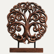 Tree of Life Handmade Wooden Sculpture - Decozen