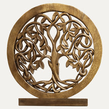 Tree of Life Handmade Wooden Sculpture - Decozen