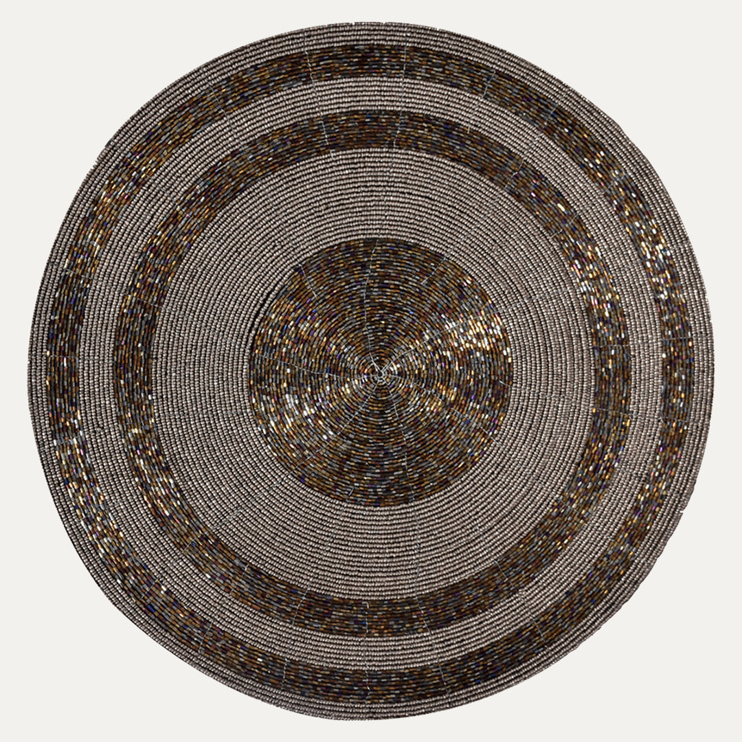 Stylish Beaded Placemats - Decozen