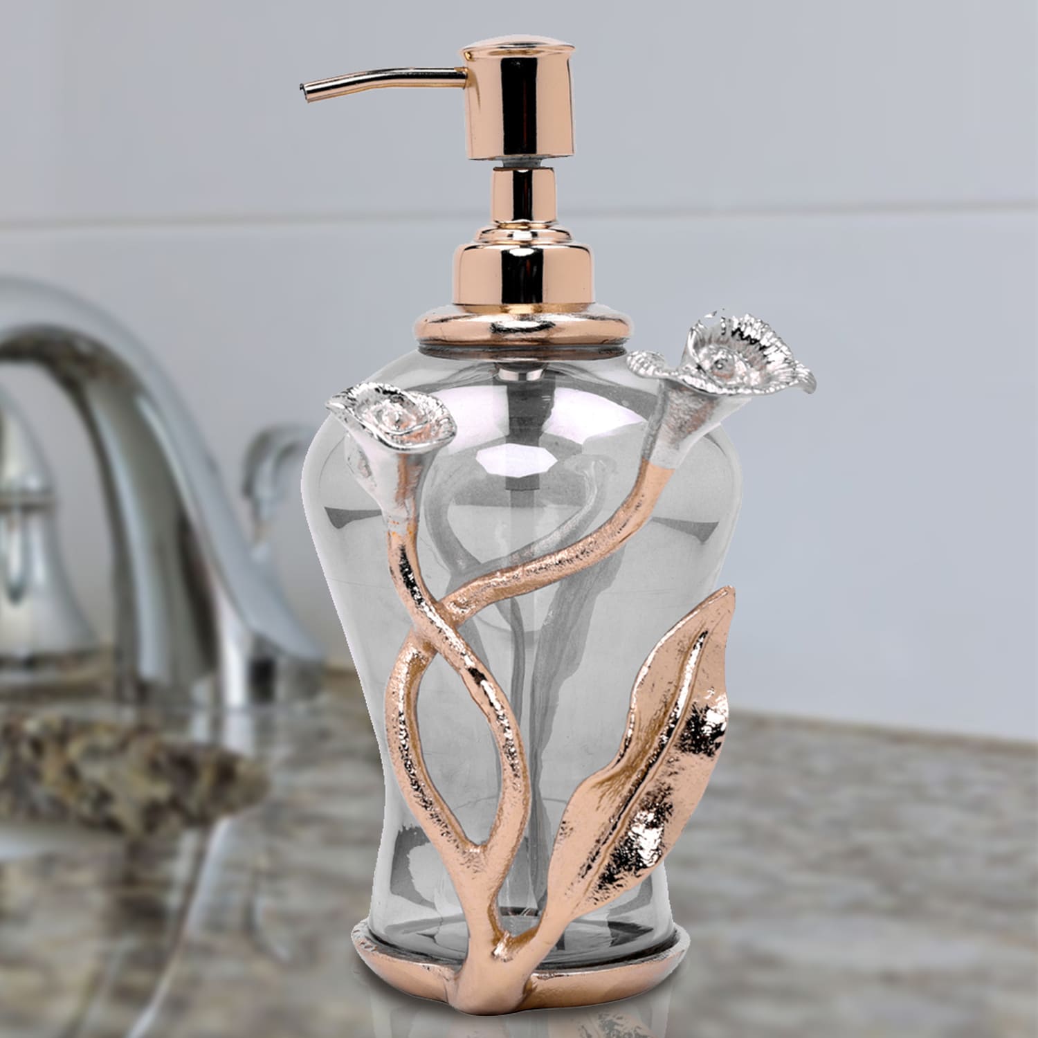 The Calla Lilly Collection - Liquid Soap Dispenser - Decozen