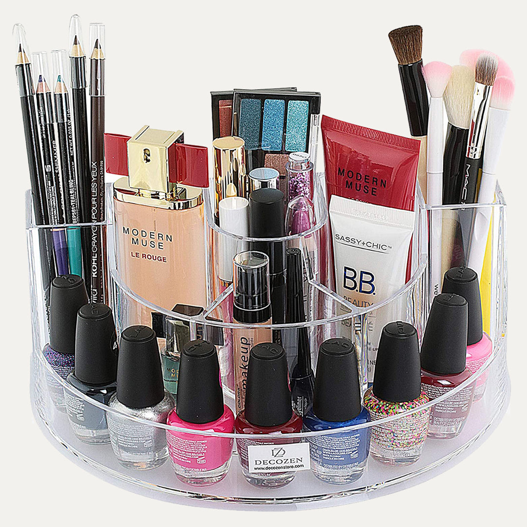 Clear Makeup Organizers - 7 Slots - Decozen