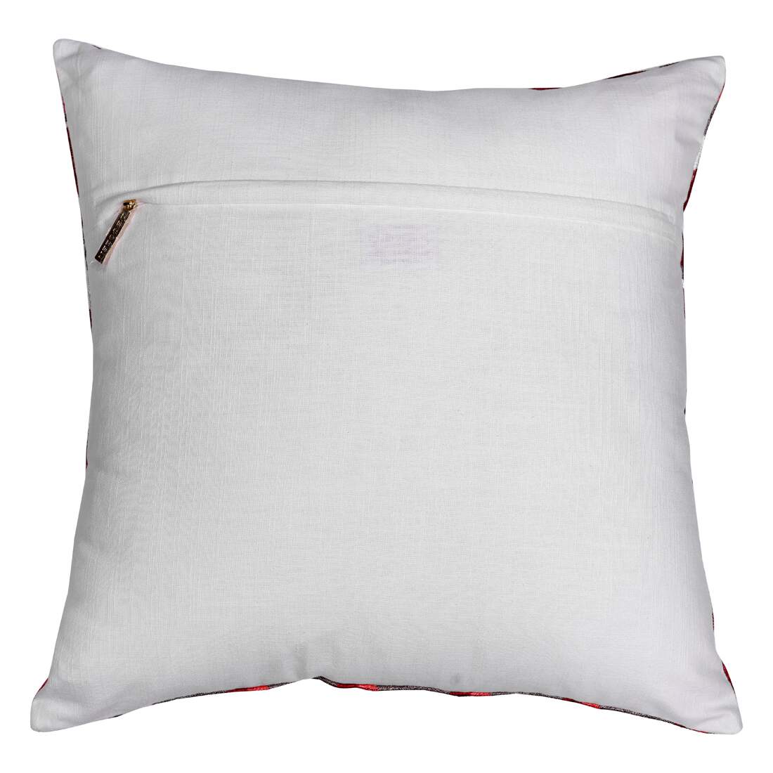 Red Gray Throw Pillow Covers - 20 x 20 inches - Decozen