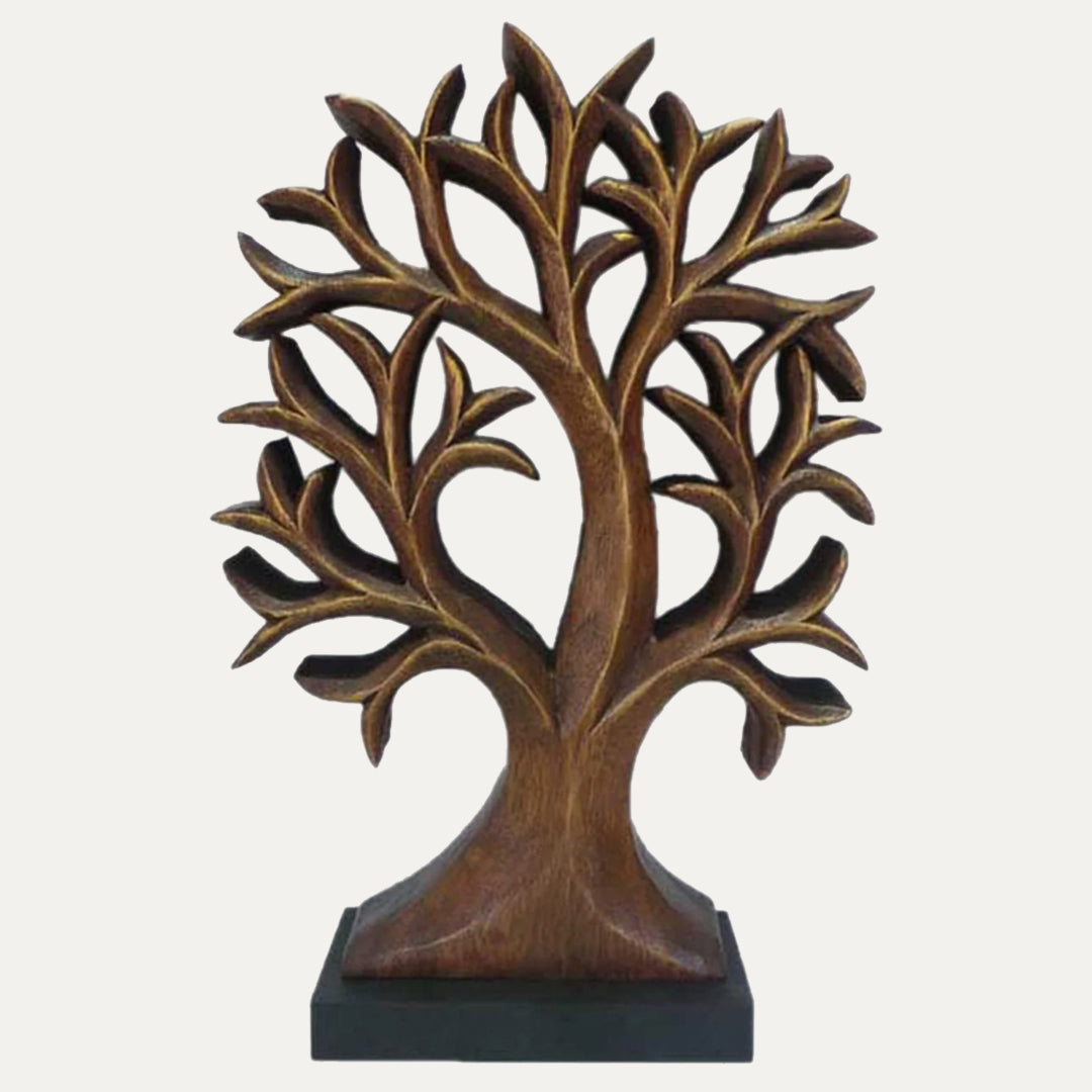 Tree of Life Handmade Wooden Sculpture - Decozen