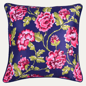 Floral Printed Throw Pillow Covers - 20 x 20 Inches - Decozen