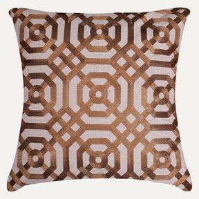 Brown Throw Pillow Covers - 20 x 20 inches - Decozen