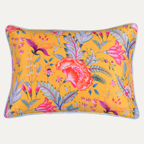 Floral Printed Throw Pillow Covers - 14 x 20 Inches - Decozen