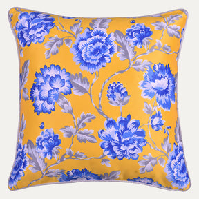 Floral Printed Throw Pillow Covers - 20 x 20 Inches - Decozen