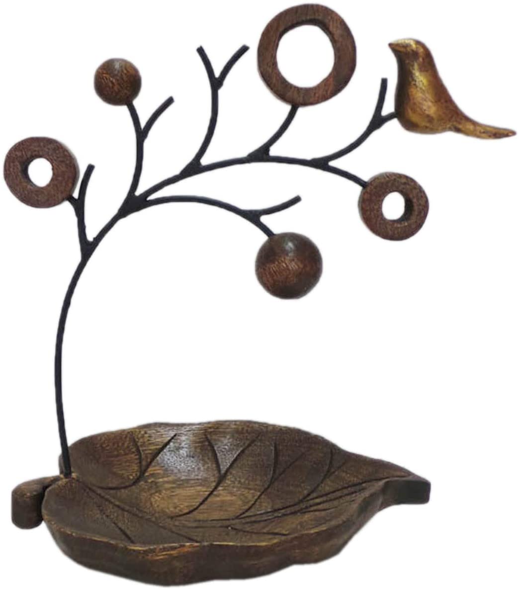 Solid Wood Jewelry Hanging Tree - Decozen