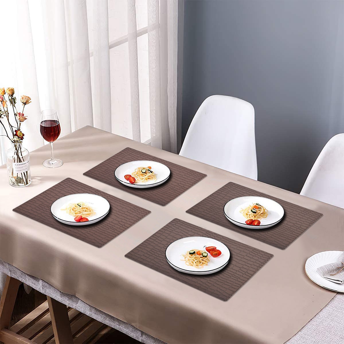 PVC Placemats - Set of 4 and 6 - Decozen