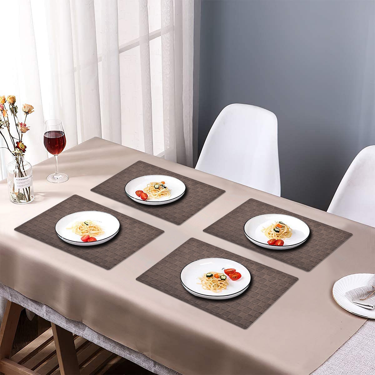 PVC Placemats - Set of 4 and 6 - Decozen