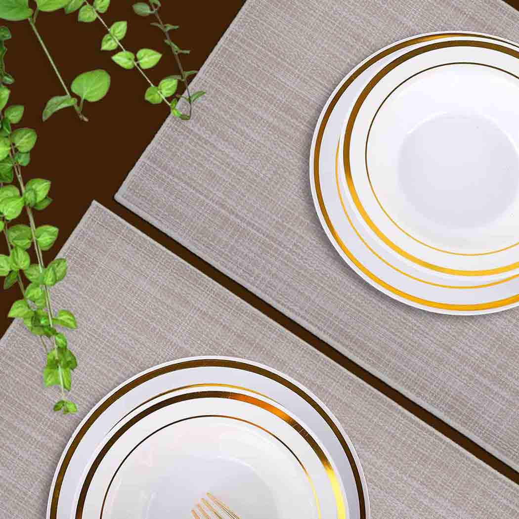 Stylish PVC Placemats - Set of 4 and 6 - Decozen