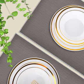 Stylish PVC Placemats - Set of 4 and 6 - Decozen