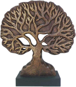 Tree of Life Handmade Wooden Sculpture - Decozen