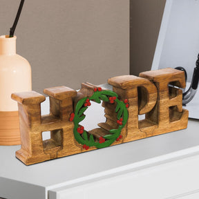 Hope Handmade Wooden Sculpture - Decozen