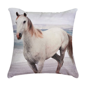 Horse Printed Design Throw Pillow Covers - Decozen