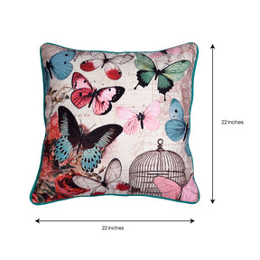 Butterfly Printed Design Throw Pillow Covers - Decozen