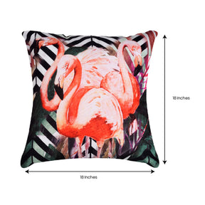 Flamingo Printed Design Throw Pillow Covers - Decozen