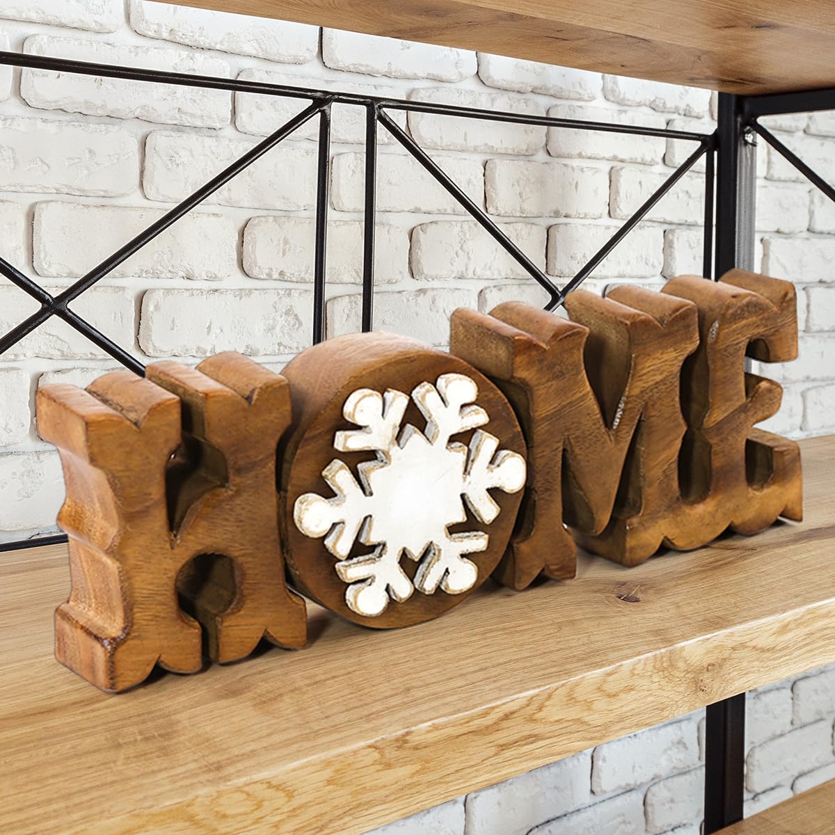 Home Handmade Wooden Sculpture - Decozen