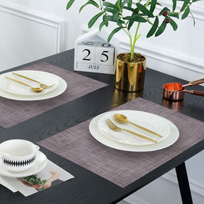 PVC Placemats - Set of 4 and 6 - Decozen