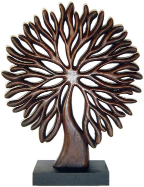 Tree of Life Handmade Wooden Sculpture - Decozen