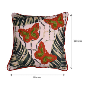 Butterfly Printed Design Throw Pillow Covers - Decozen