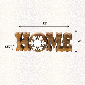 Home Handmade Wooden Sculpture - Decozen