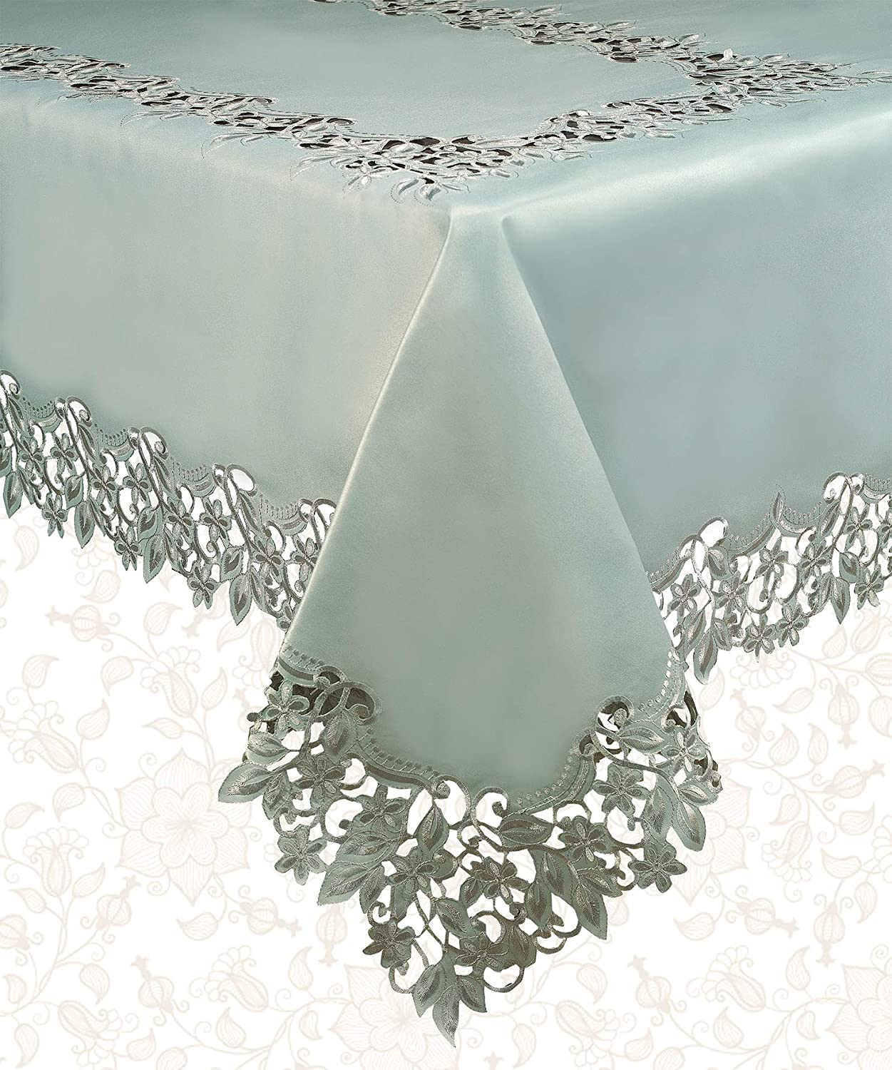 Gray Table Doilies - Alvina Collection - Decozen