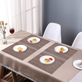 PVC Placemats for Dining Table - Decozen